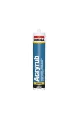Soudal Silikonize Akrilik Mastik Beyaz 500 gr