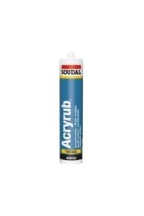 Soudal Silikonize Akrilik Mastik Beyaz 500 gr
