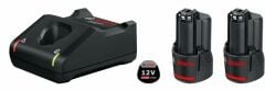 BOSCH GAL 12V-40 +2 X GBA 2,0 AH İN KARTON UNI