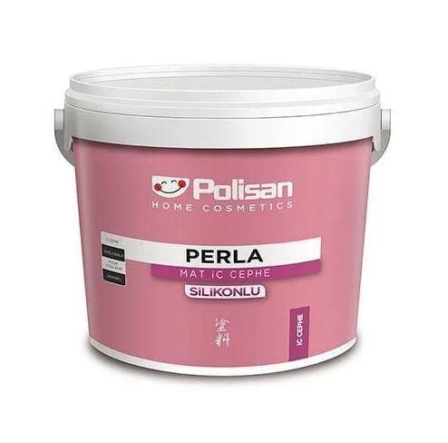 POLİSAN PERLA MAT SİLİKONLU BEYAZ 2,5L