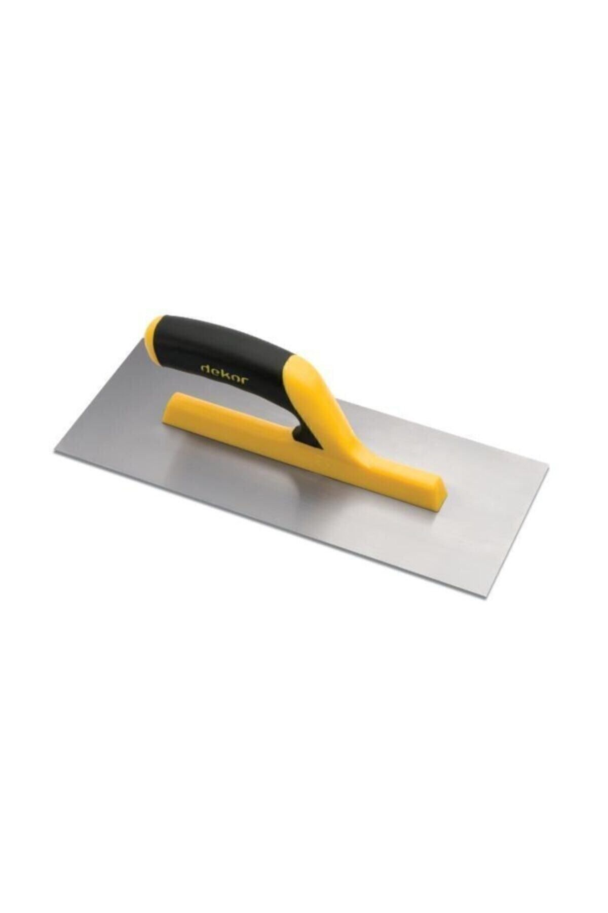 Dekor 093 Alçı Malası Açık Plastik Saplı Yay Çeliği 35 Cm