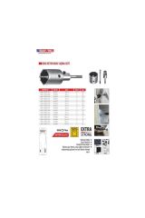 BAYTEC MU0884 SDS Beton Buat Açma Seti 120 MM