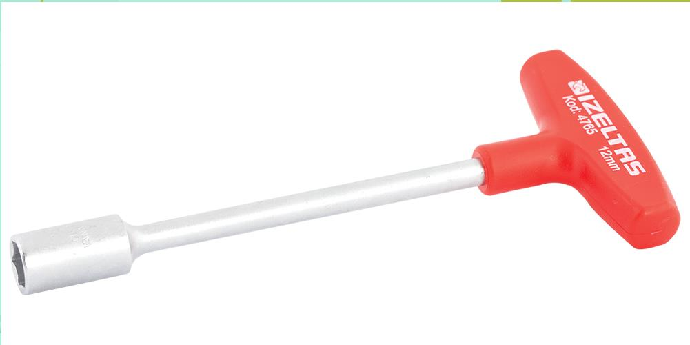 İZELTAŞ 4765 19 0100 T Tipi Lokma Tornavida 10 MM