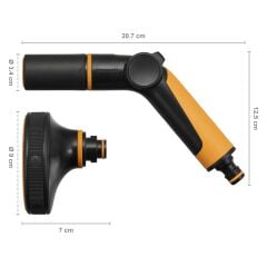 Fiskars Sulama Tabancası ve Ayarlanabilir Başlık