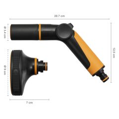 Fiskars Sulama Tabancası ve Ayarlanabilir Başlık