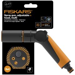 Fiskars Sulama Tabancası ve Ayarlanabilir Başlık