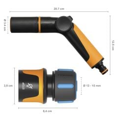 FİSKARS SULAMA TAB + 13MM STOPLU HORT BAĞLANTISI