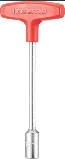 İZELTAŞ 4765 19 0070 T TİPİ Lokma Uçlu Tornavida 7 MM