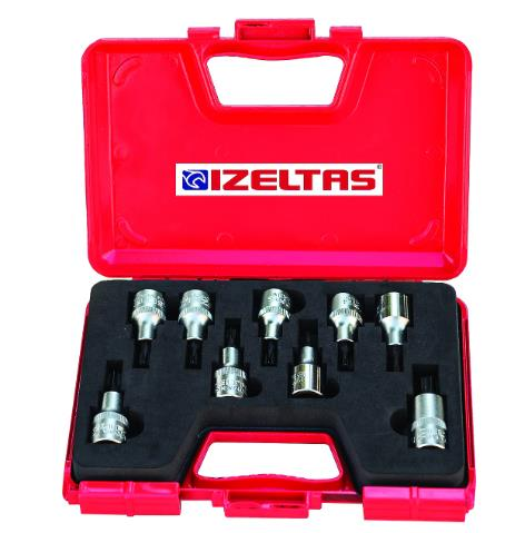 İZELTAŞ 1113 00 6009 Lokmalı Tork Uç 1/2 9 PCS