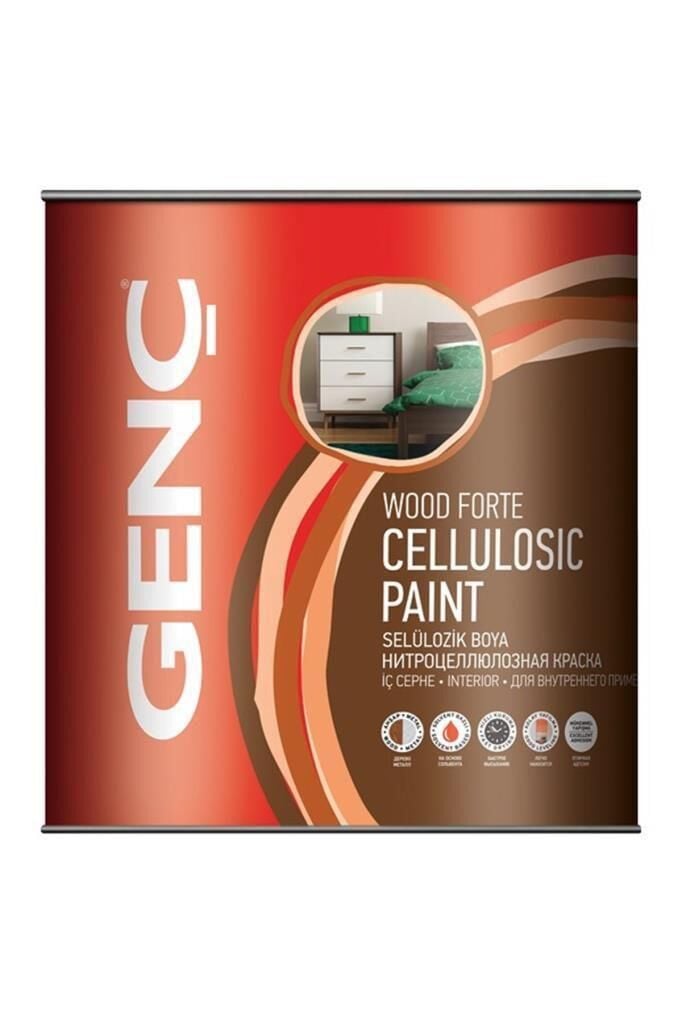 Genç BN100.00.8101 Selülozik Boya Açık Kahve 2,5 lt