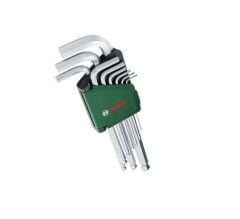 Bosch Alyan Anahtar Takımı Hex 9 Parça