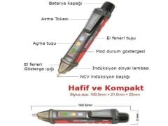 UNİT UT12E TEMASSIZ AC VOLTAJ GERİLİM DEDEKTÖRÜ