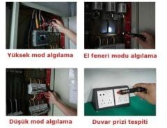 UNİT UT12E TEMASSIZ AC VOLTAJ GERİLİM DEDEKTÖRÜ