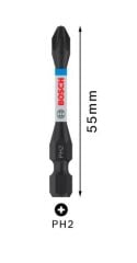 BOSCH Vidalama bitsi PRO PH2 Impact 55 mm