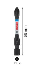 BOSCH Vidalama bitsi PRO PH2 Impact 55 mm