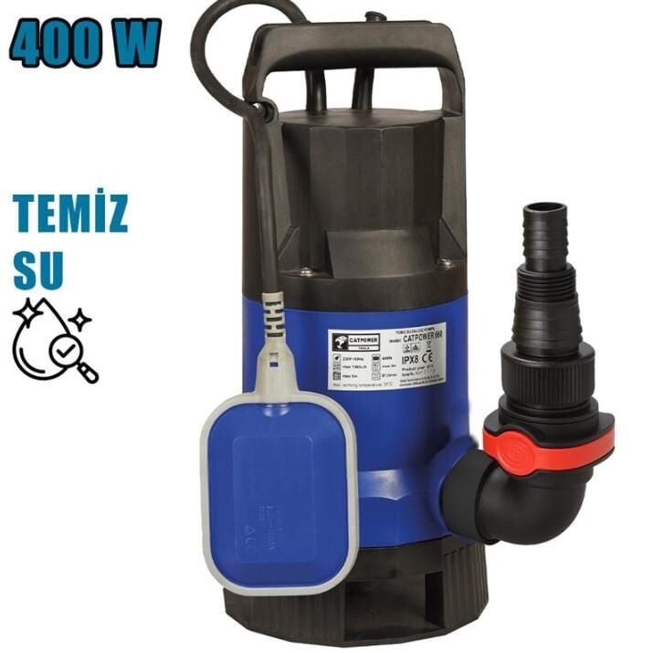 CATPOWER 660 TEMİZ SU DALGIÇ POMPA 7,5 TON 400W