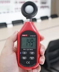 UNI-T 383BT MİNİ BLUETOOTH BAĞLANTILI IŞIK ÖLÇER LÜXMT.
