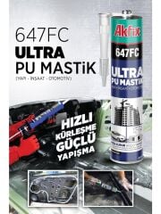 Akfix 647 FC PU Mastik Beyaz 280 ml