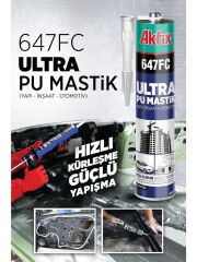 Akfix 647 FC PU Mastik Beyaz 280 ml
