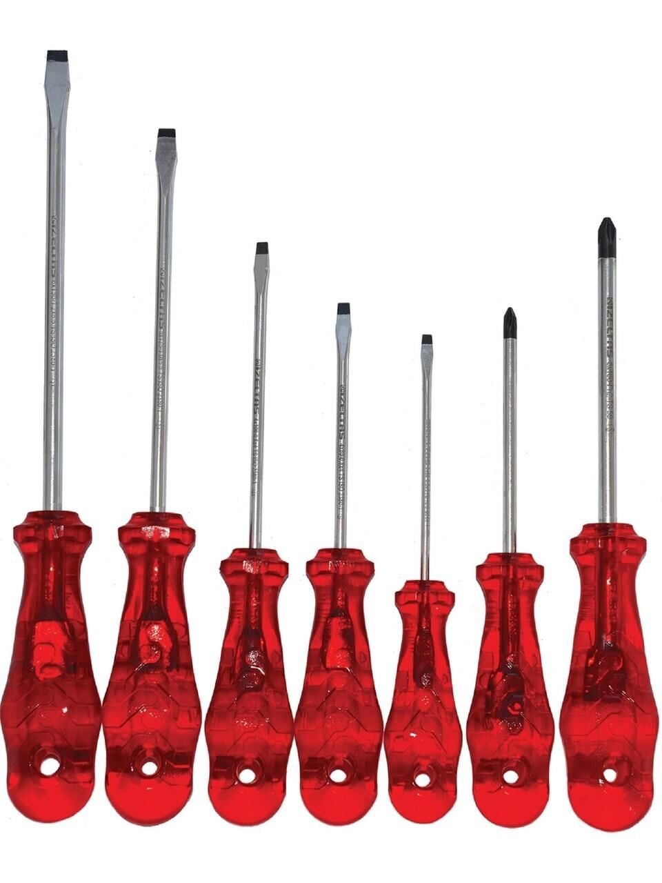 İzeltaş 4100 00 8107 Kraft Tornavida Takımı (7 Parça)