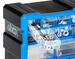 Abox Plast TK-6007 Plastik Monoblok 12 Çekmeceli Set