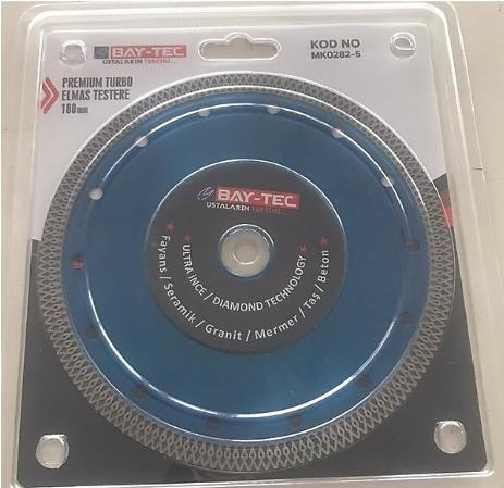 BAYTEC MK0282-5 Elmas Testere 180 MM
